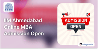 IIM Ahmedabad Online MBA Admission Open @iima.ac.in; Apply Till May 10